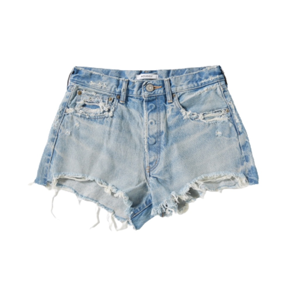 MOUSSY Distressed Denim Shorts
